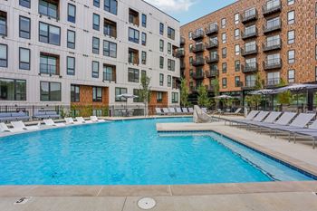 Resort style pool